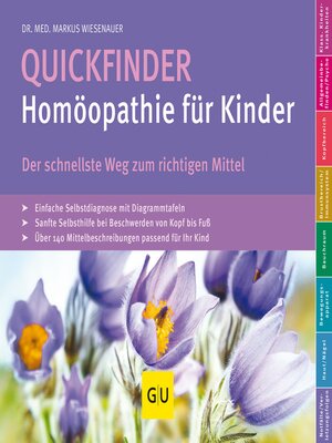 cover image of Quickfinder- Homöopathie für Kinder